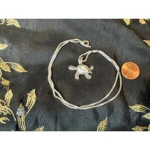 #Charming Turtle Necklace filled